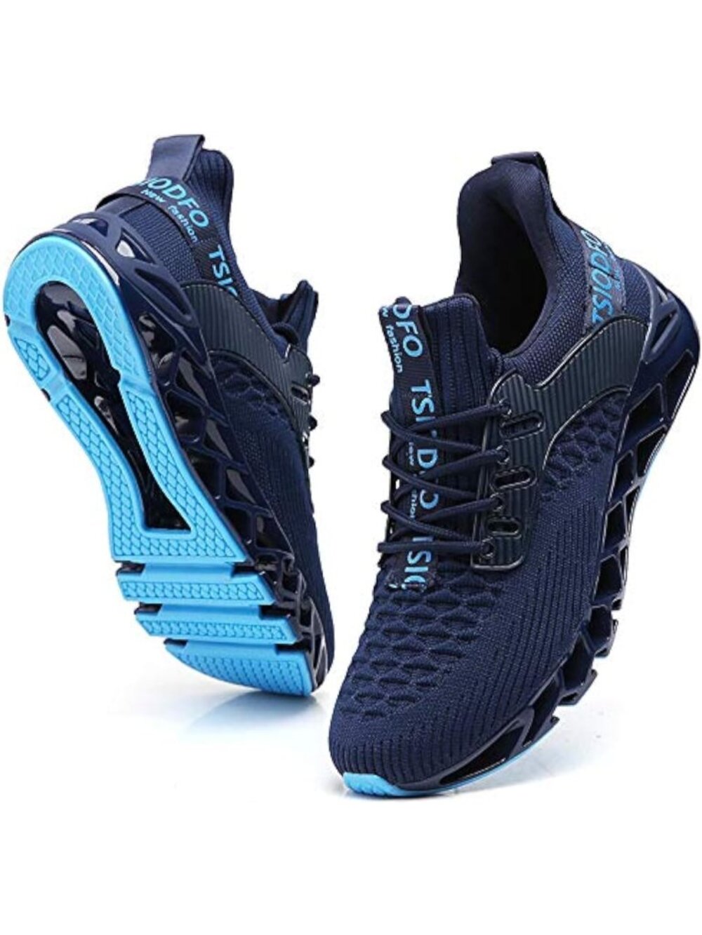 🆕Women's Dark Blue Mesh Sneakers Athletic Sport Running Tennis Walking Shoes